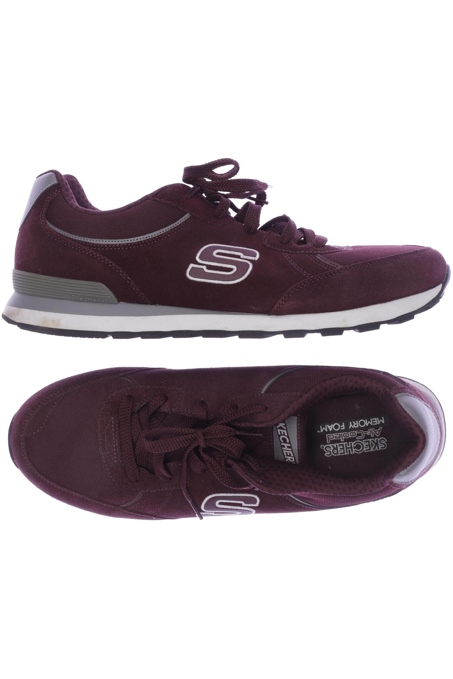 

Skechers Herren Sneakers, bordeaux, Gr. 48.5