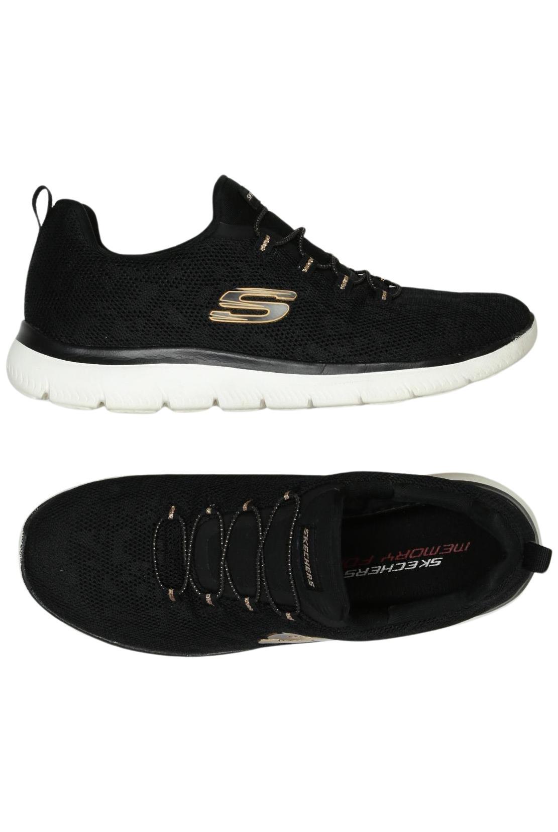 

Skechers Damen Kinderschuhe, schwarz, Gr. 38