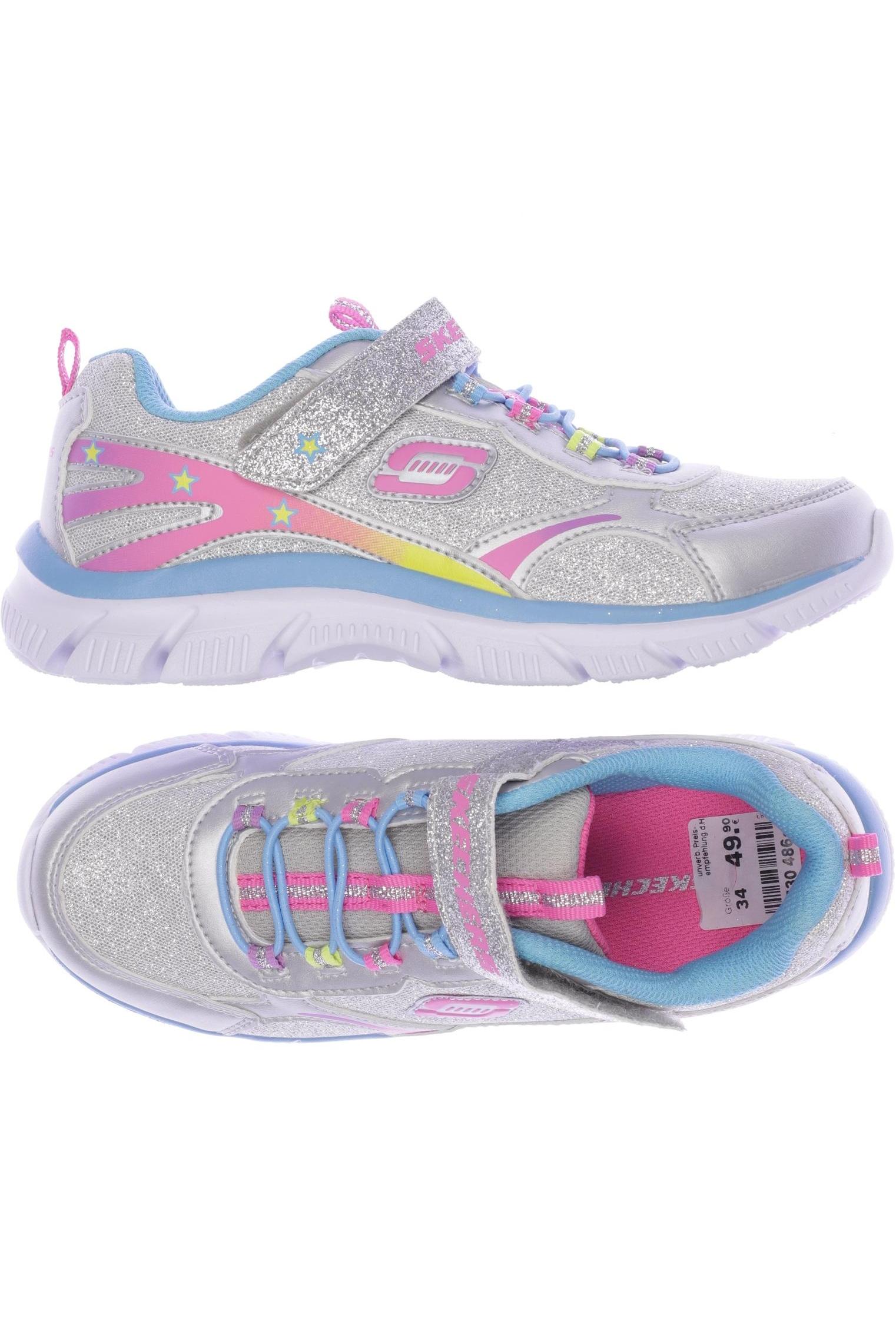 

Skechers Damen Kinderschuhe, silber, Gr. 34