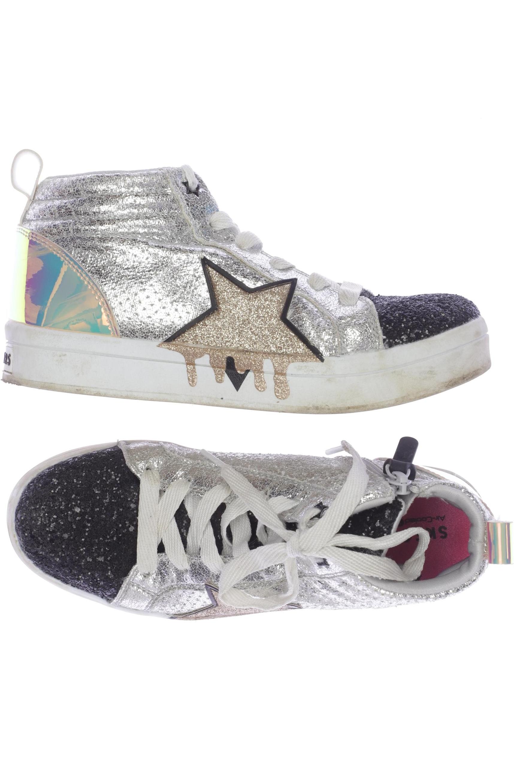 

Skechers Damen Kinderschuhe, silber, Gr. 35