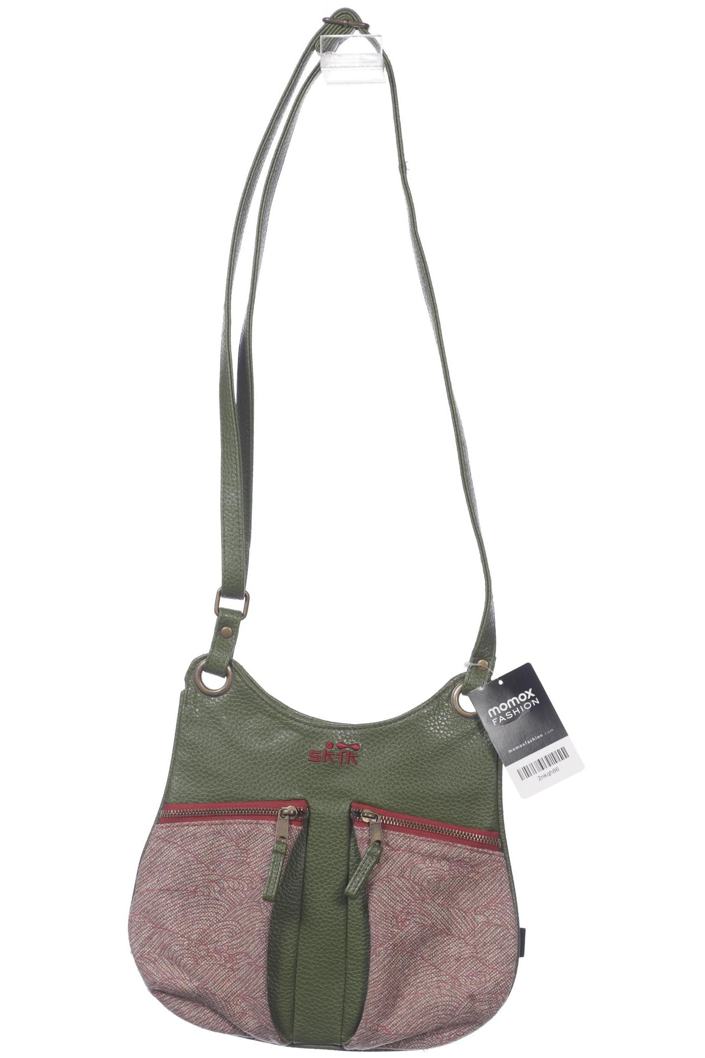 

Skfk Damen Handtasche, grün, Gr.