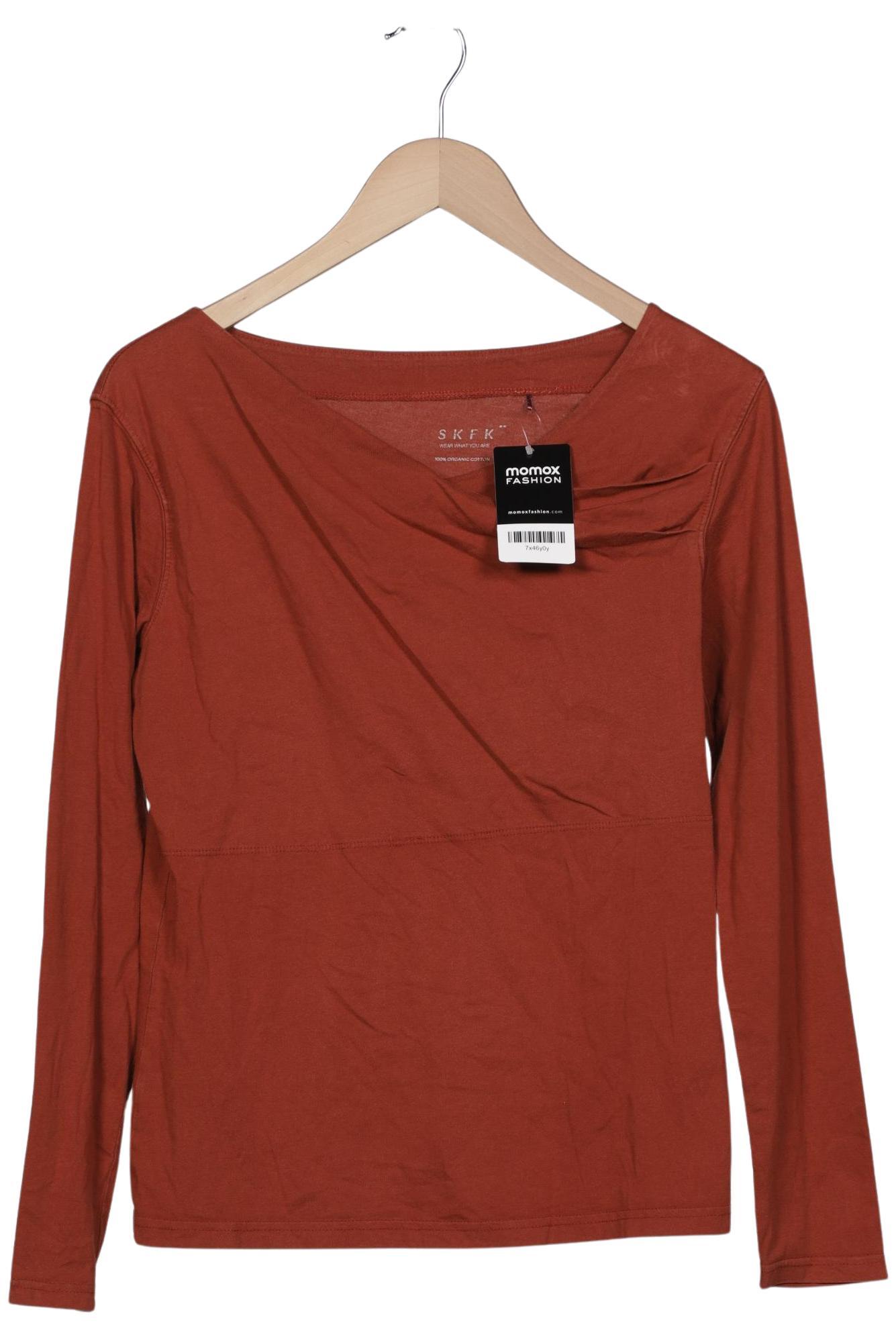 

Skfk Damen Langarmshirt, braun, Gr. 38