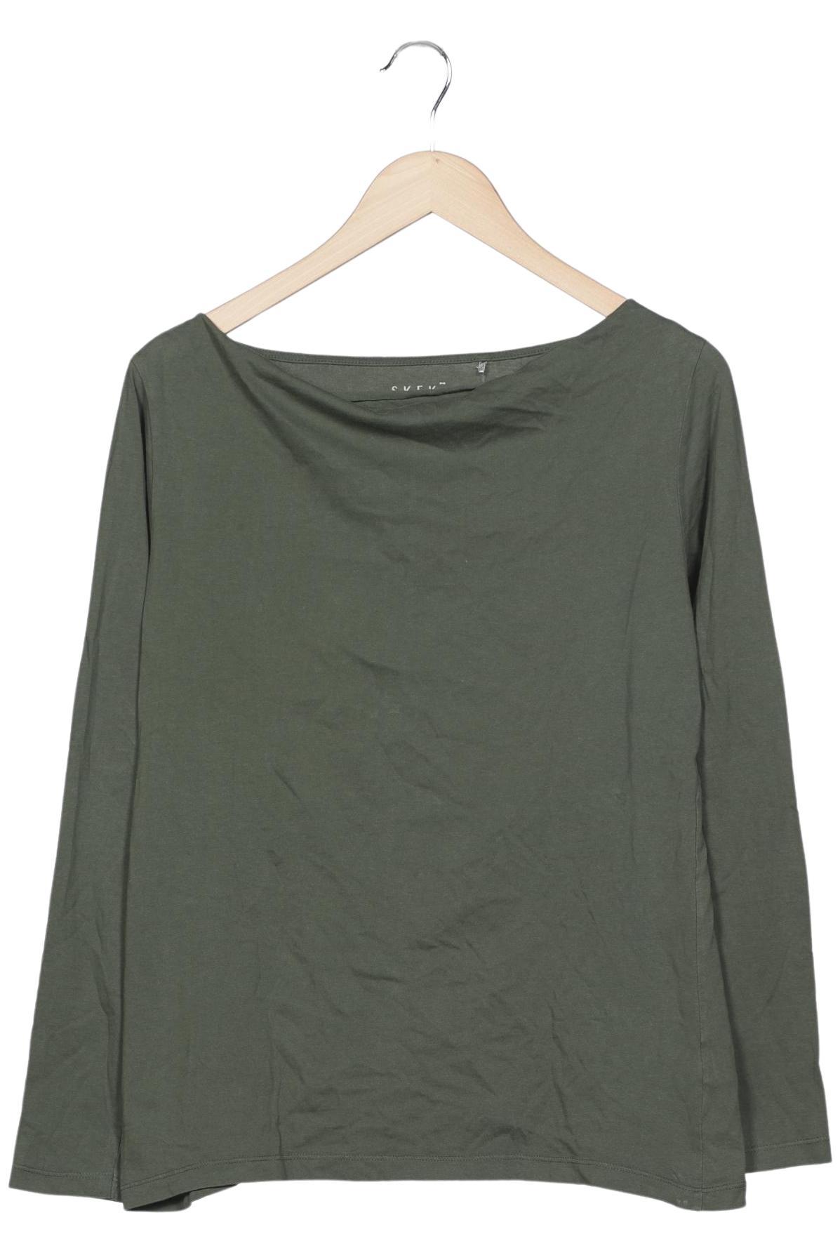 

Skfk Damen Langarmshirt, grün, Gr. 40