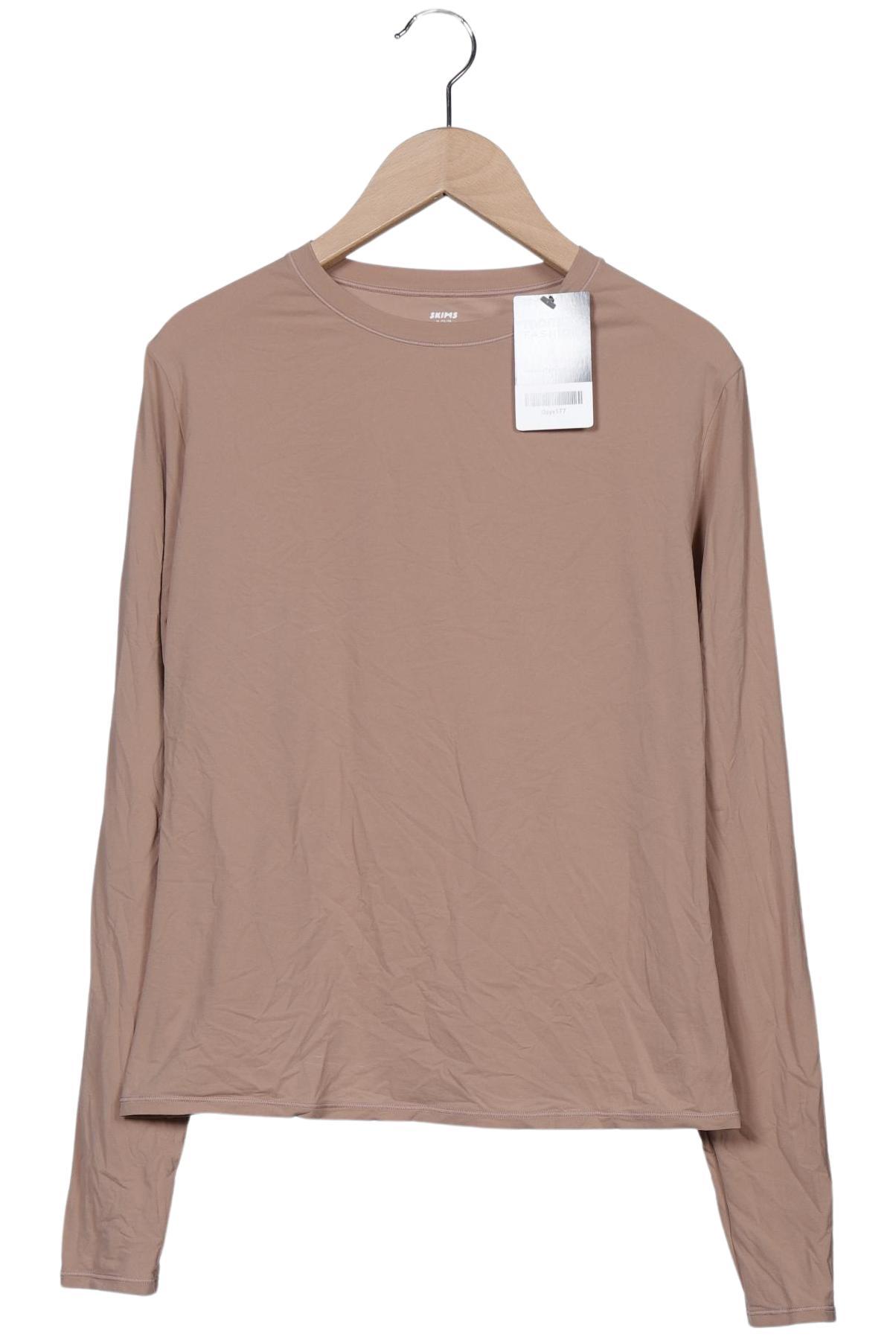 

Skims Damen Langarmshirt, beige, Gr. 44