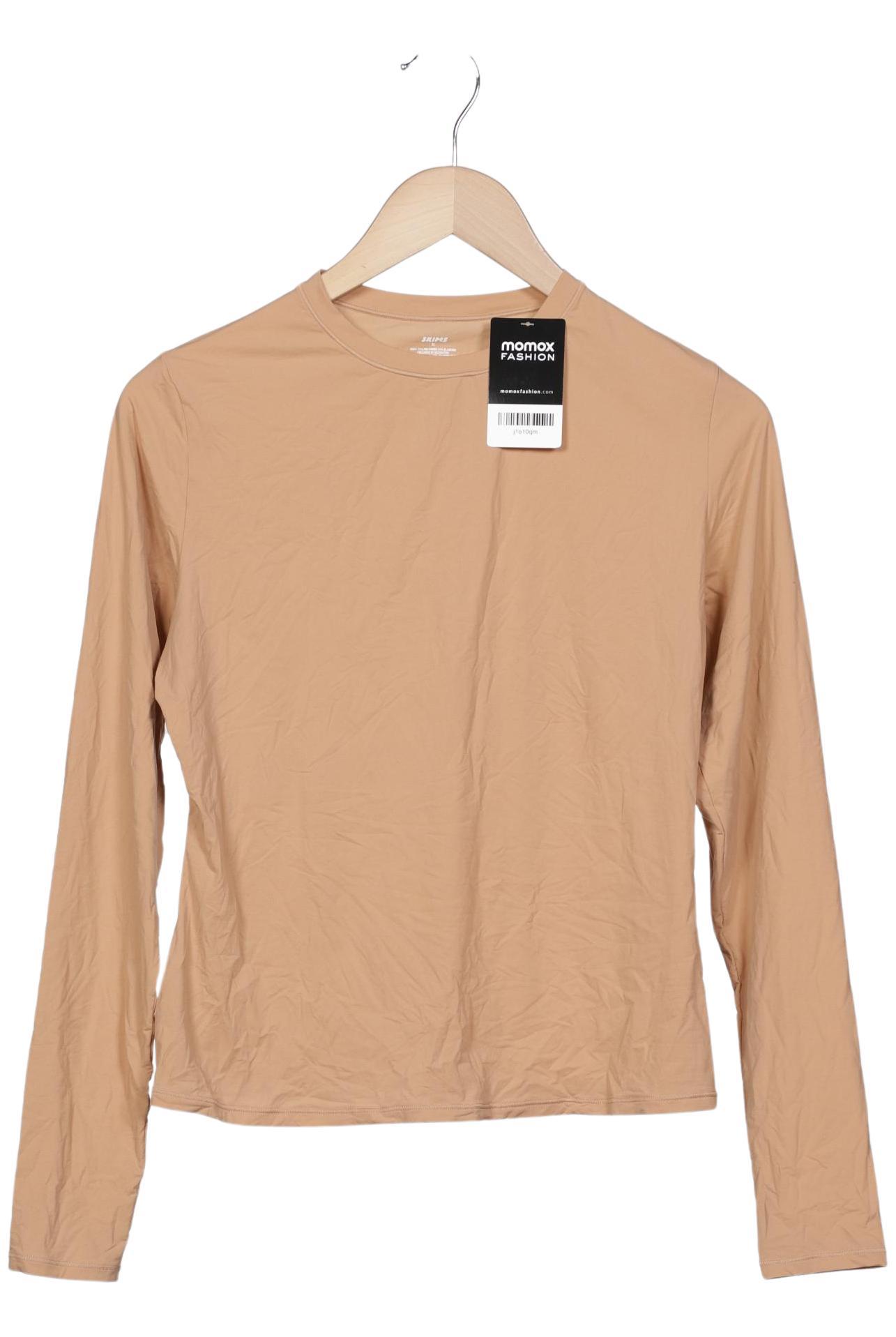 

Skims Damen Langarmshirt, beige, Gr. 44