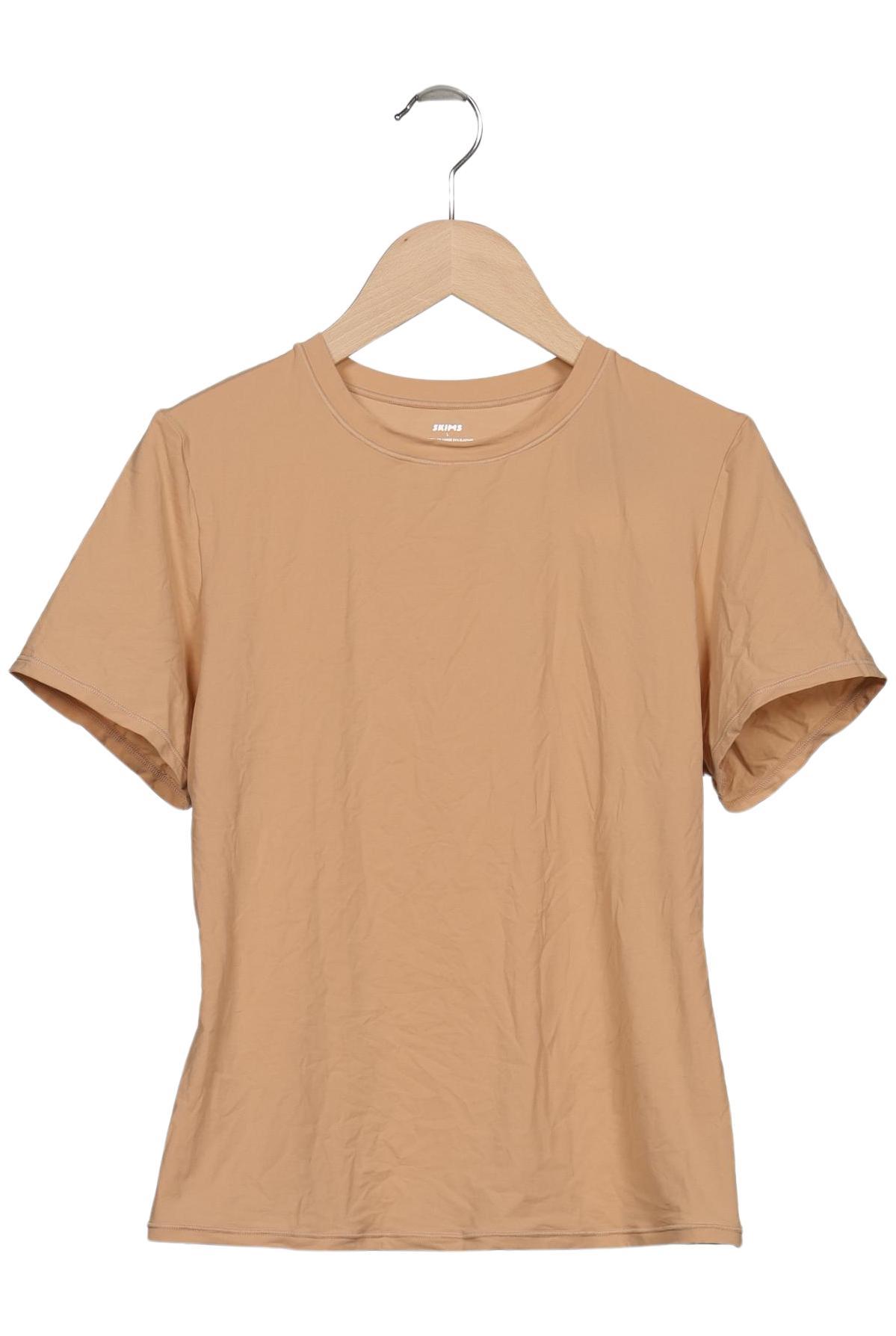 

Skims Damen T-Shirt, beige, Gr. 42