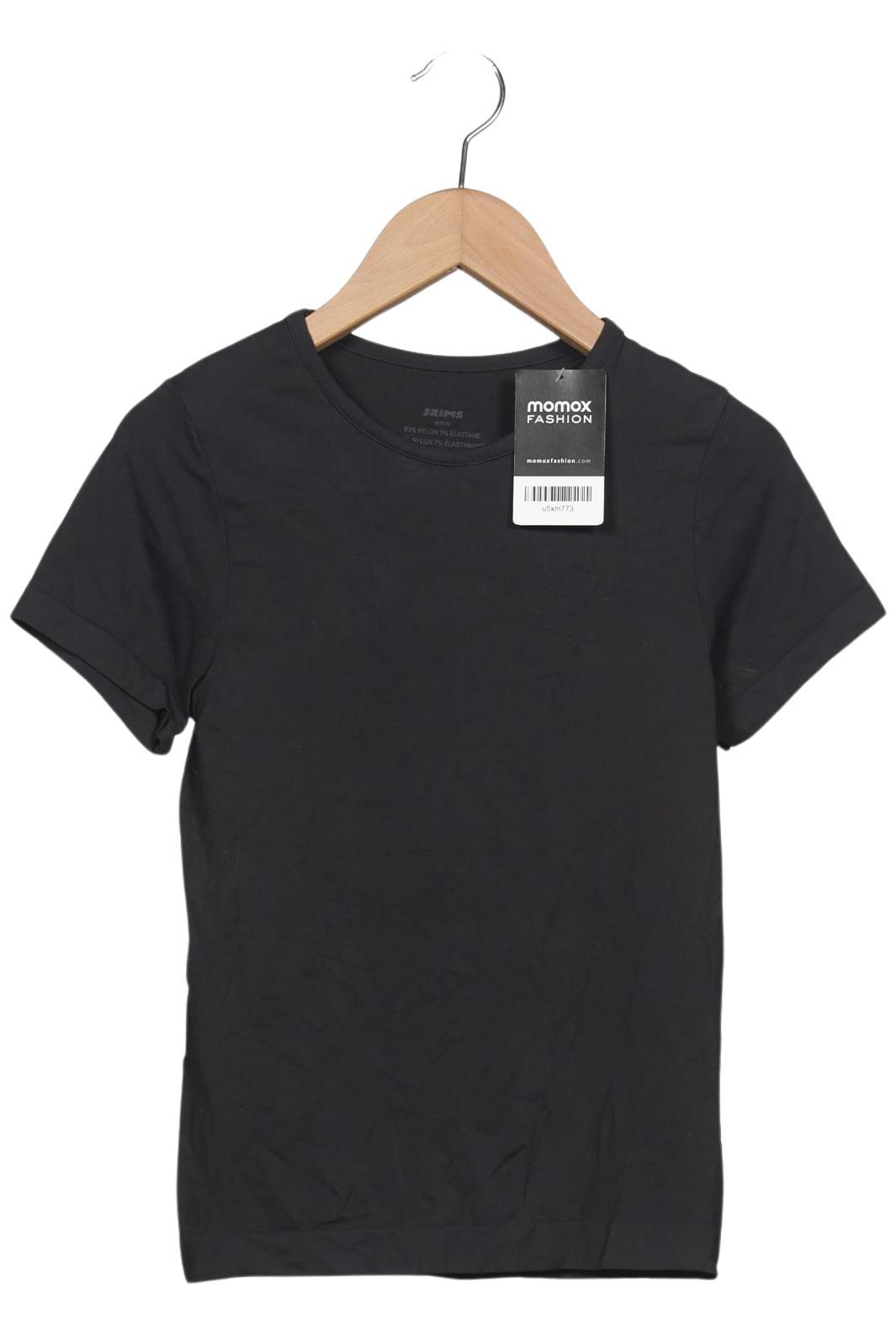 

Skims Damen T-Shirt, schwarz, Gr. 38