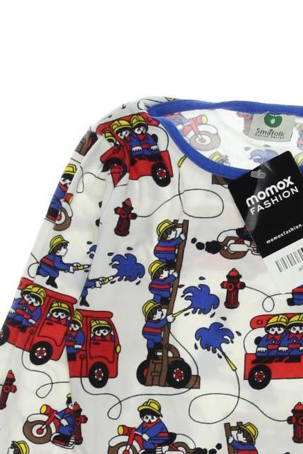 Thumbnail - Smafolk Jungen Langarmshirt, weiß, Gr. 122/128