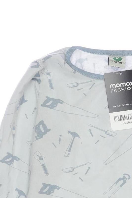 Thumbnail - Smafolk Jungen Langarmshirt, hellblau, Gr. 104