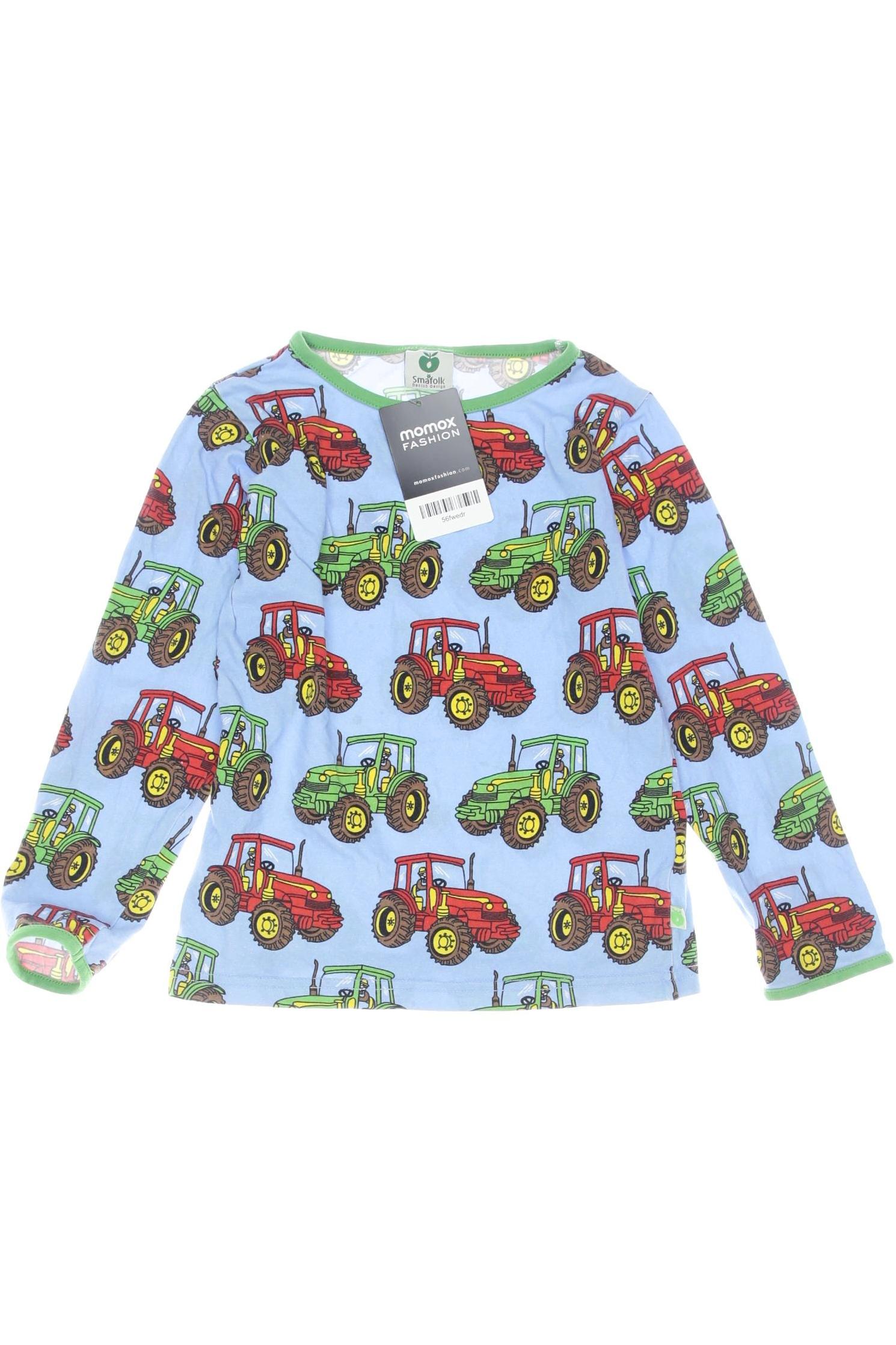 

Smafolk Jungen Langarmshirt, blau, Gr. 104