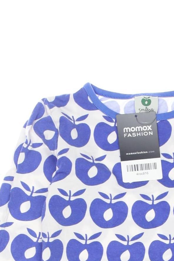 Thumbnail - Smafolk Jungen Langarmshirt, blau, Gr. 104