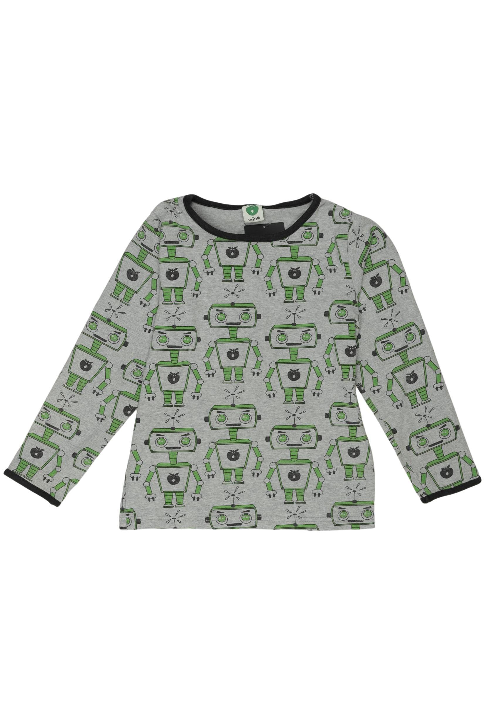 

Smafolk Jungen Langarmshirt, grau, Gr. 104