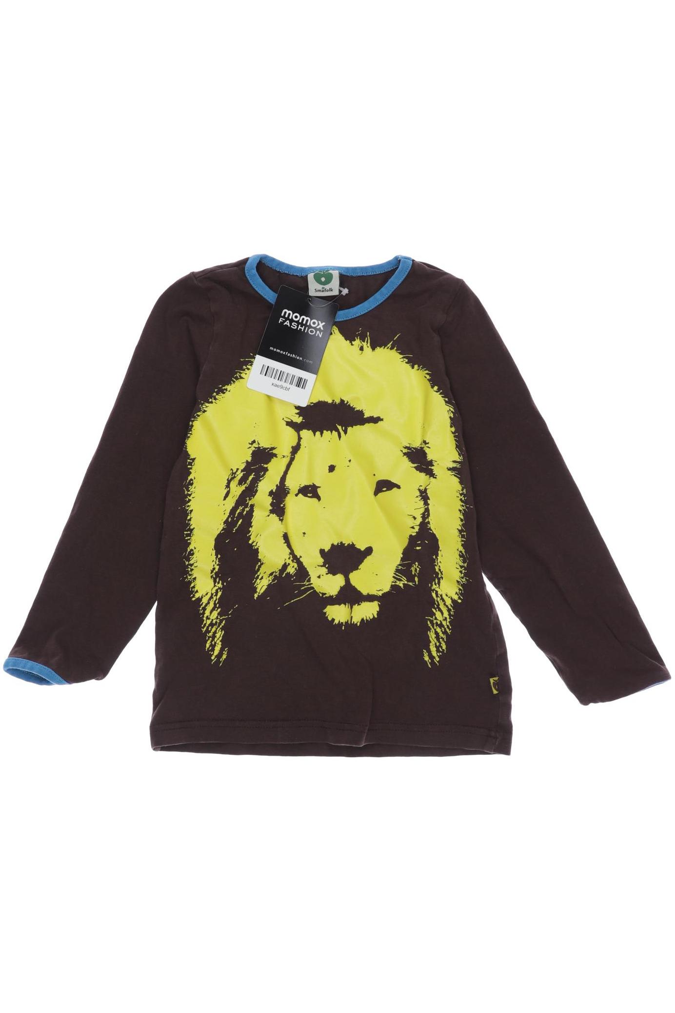 

Smafolk Herren Langarmshirt, braun, Gr. 104
