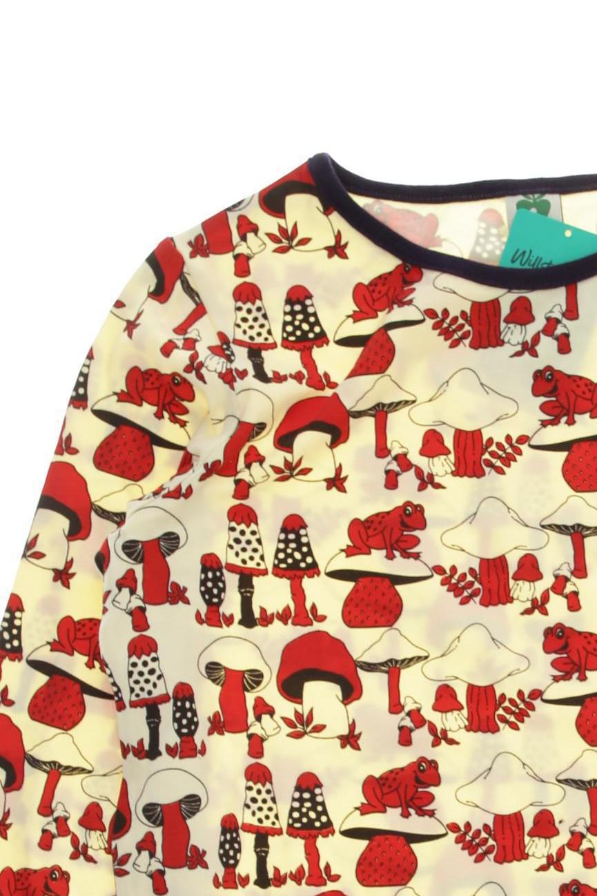 Thumbnail - Smafolk Mädchen Langarmshirt, beige, Gr. 146