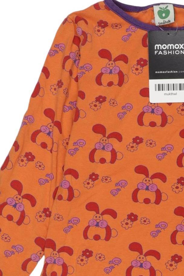 Thumbnail - Smafolk Mädchen Kleid, orange, Gr. 110/116