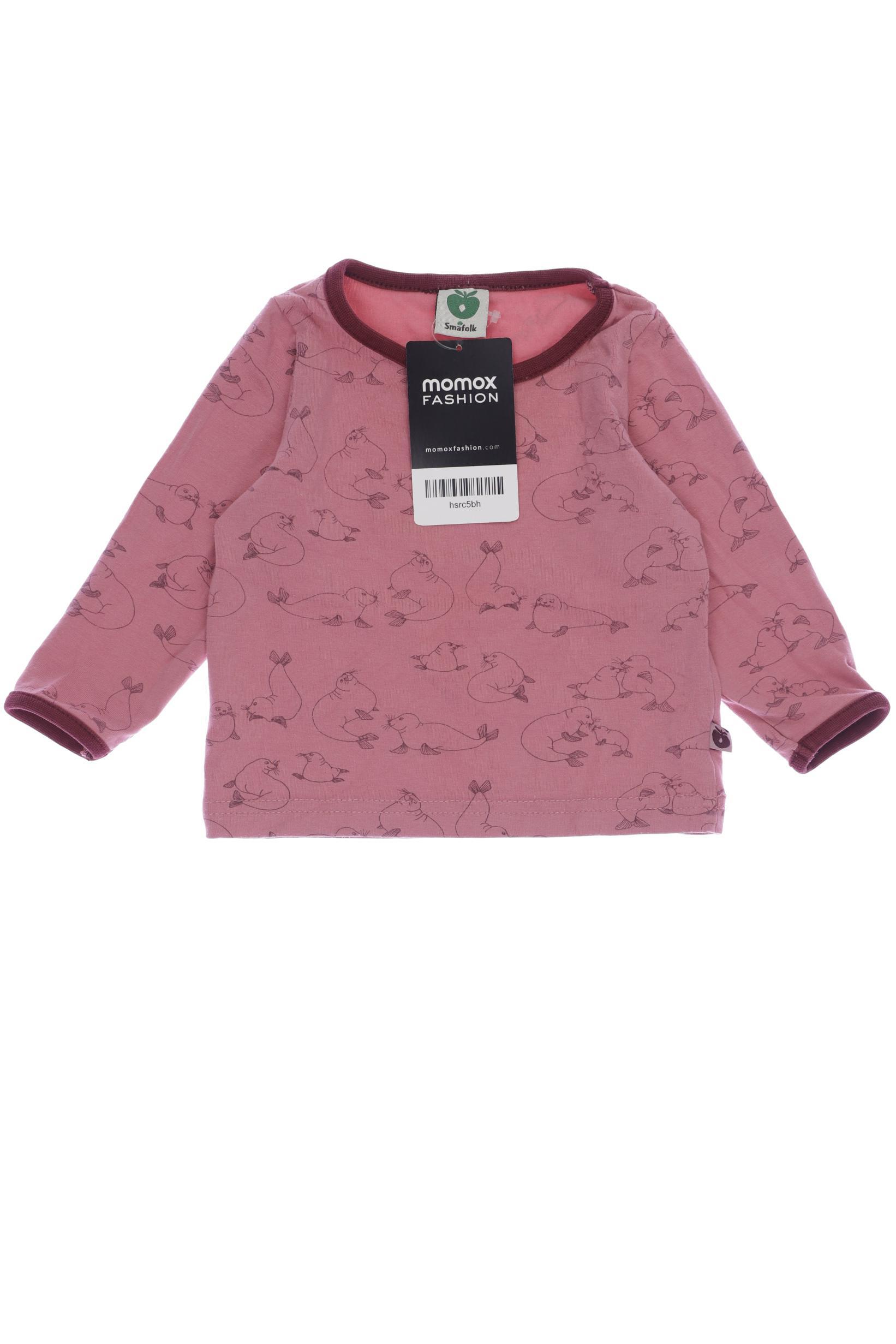 

Smafolk Mädchen Langarmshirt, pink