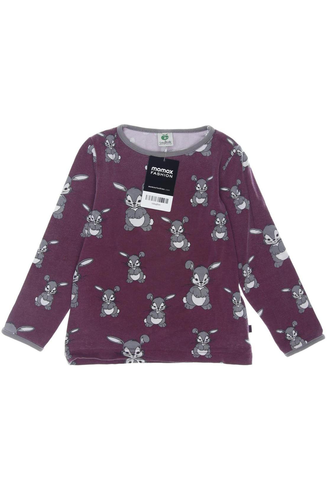 

Smafolk Mädchen Langarmshirt, bordeaux