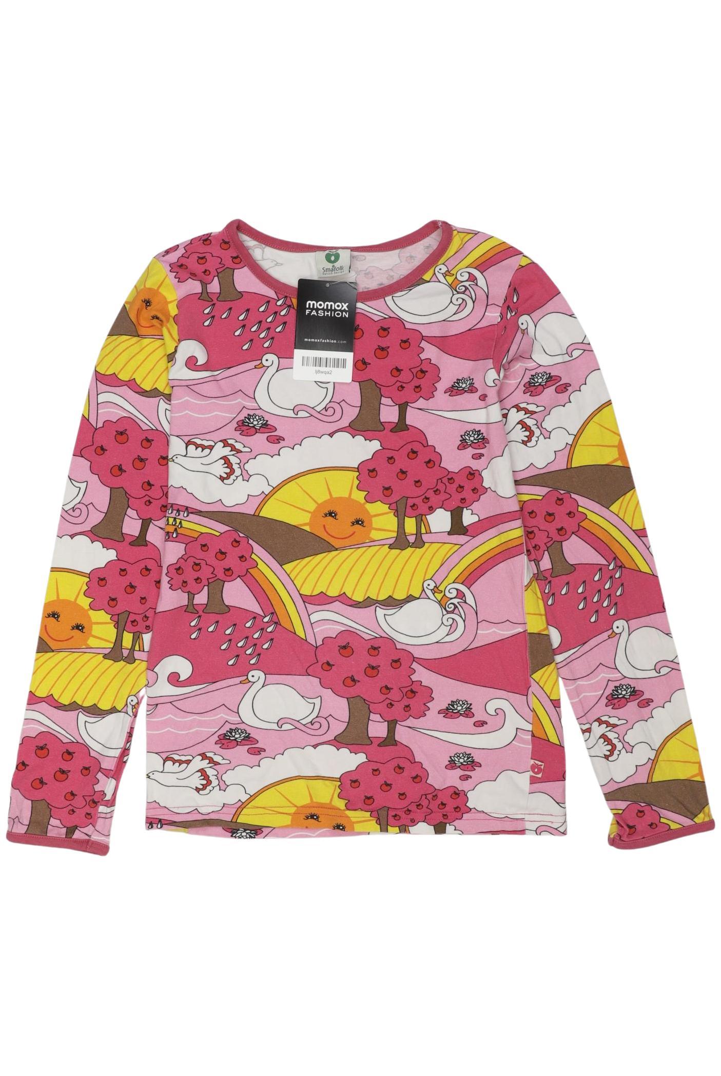 

Smafolk Mädchen Langarmshirt, pink, Gr. 134/140