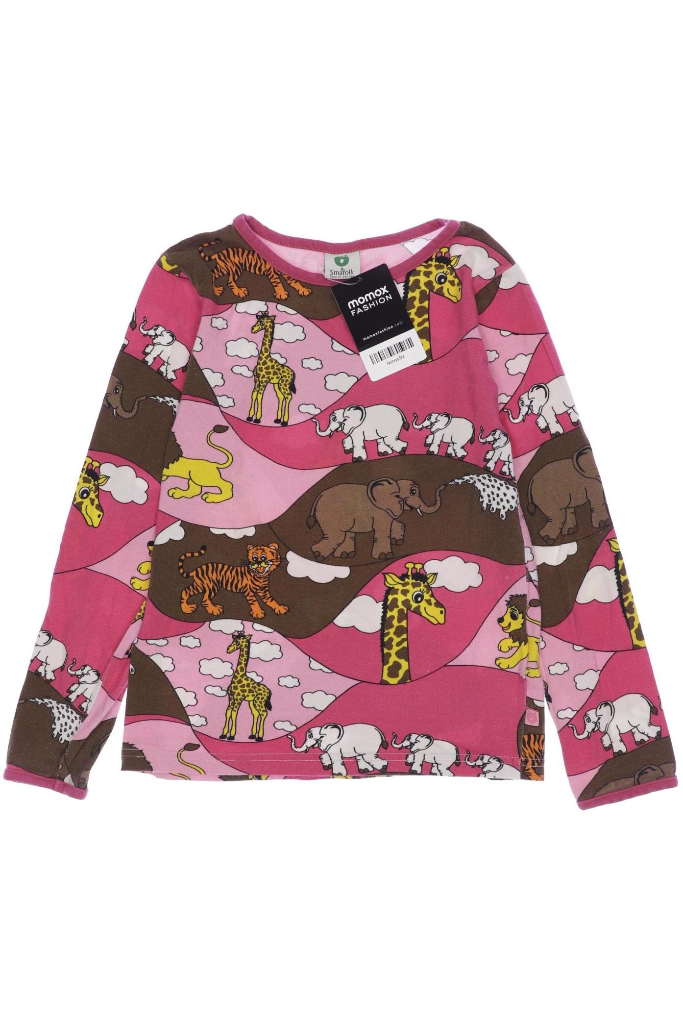 

Smafolk Damen Langarmshirt, pink, Gr. 122/128