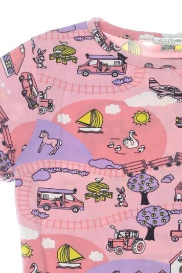 Thumbnail - Smafolk Mädchen T-Shirt, pink, Gr. 104