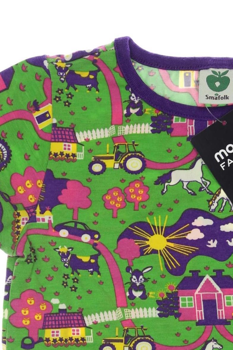 Thumbnail - Smafolk Mädchen T-Shirt, grün, Gr. 86