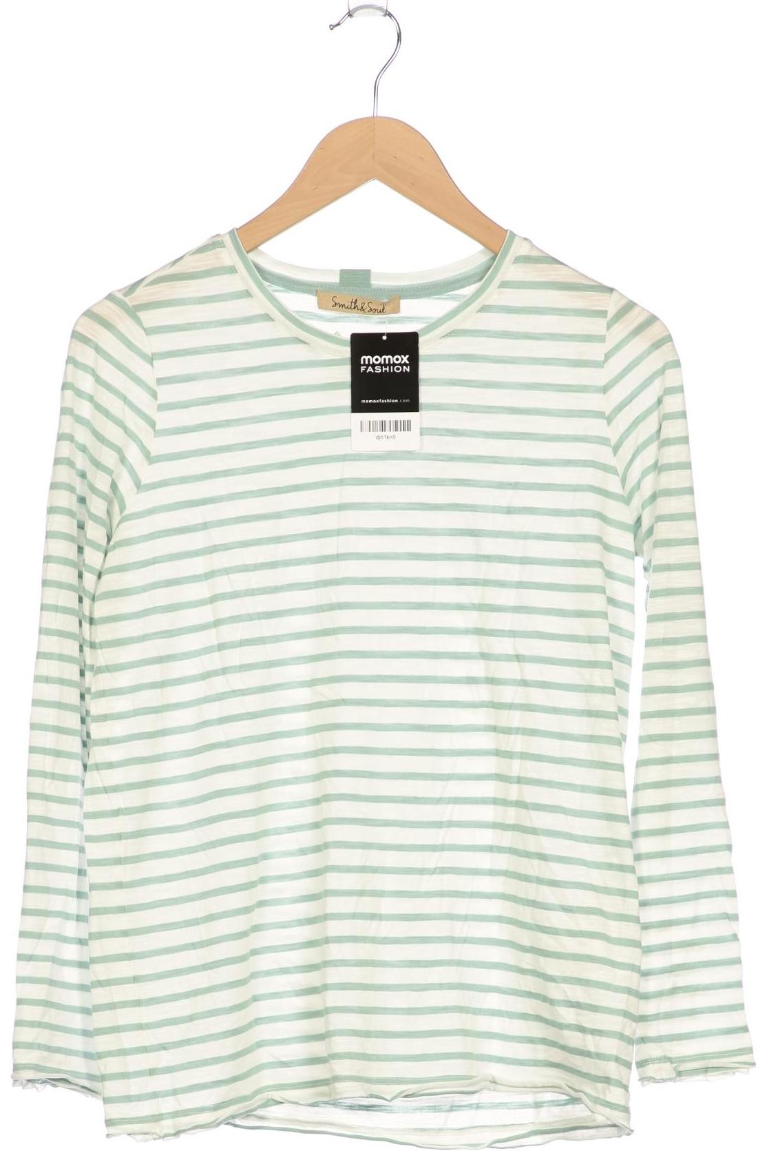 

Smith&Soul Damen Langarmshirt, weiß, Gr. 34