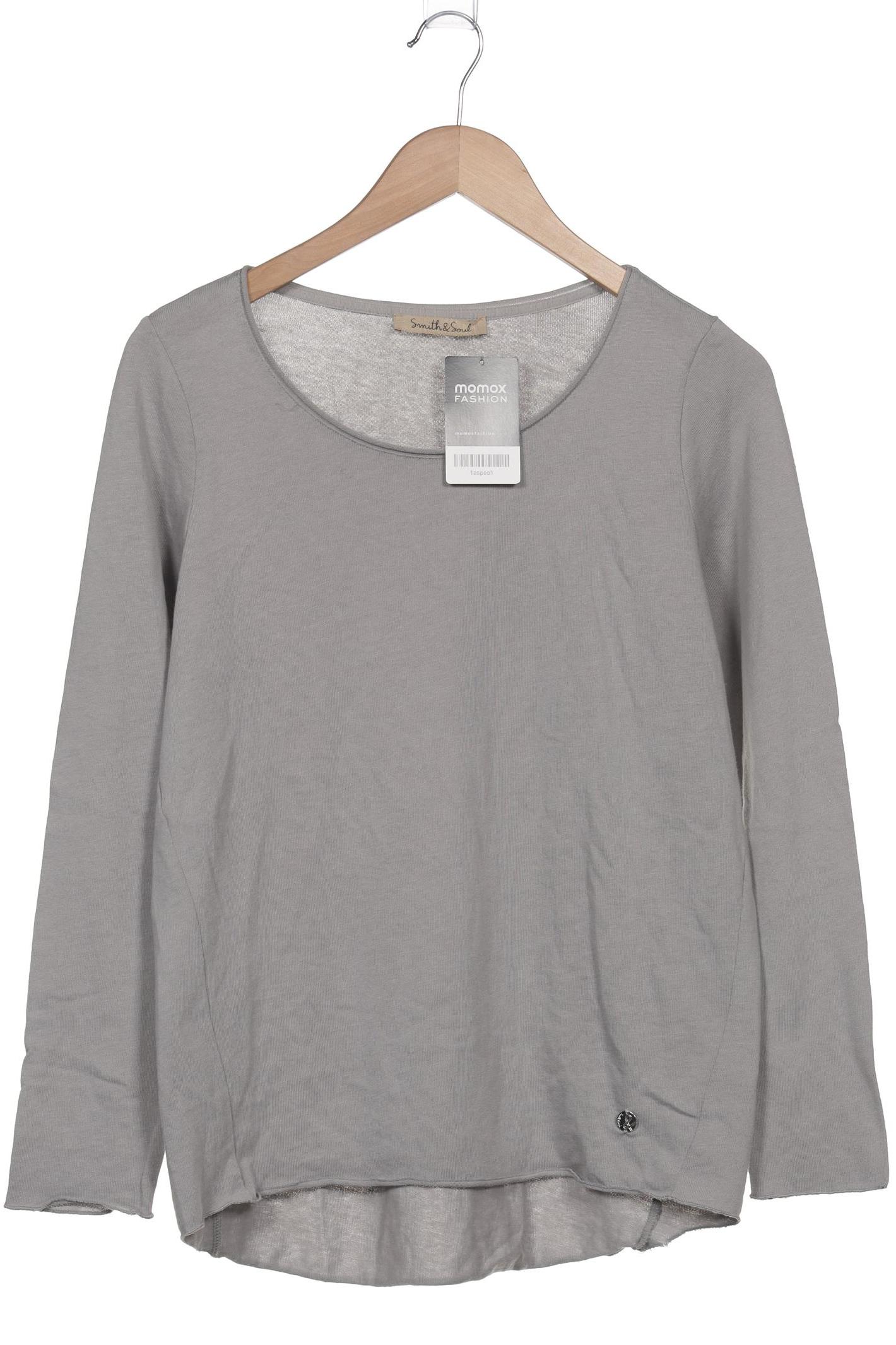 

Smith&Soul Damen Langarmshirt, grau, Gr. 38