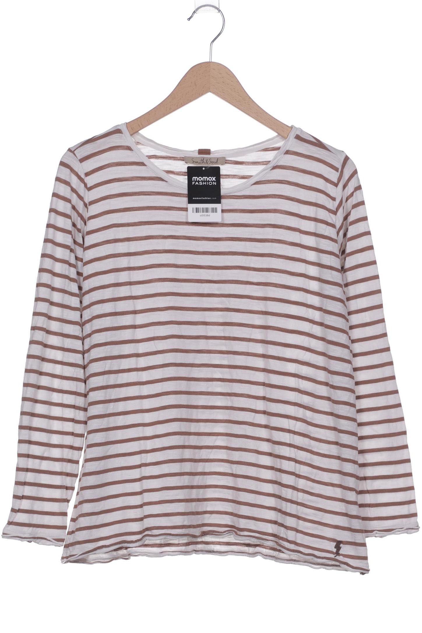 

Smith&Soul Damen Langarmshirt, weiß, Gr. 42