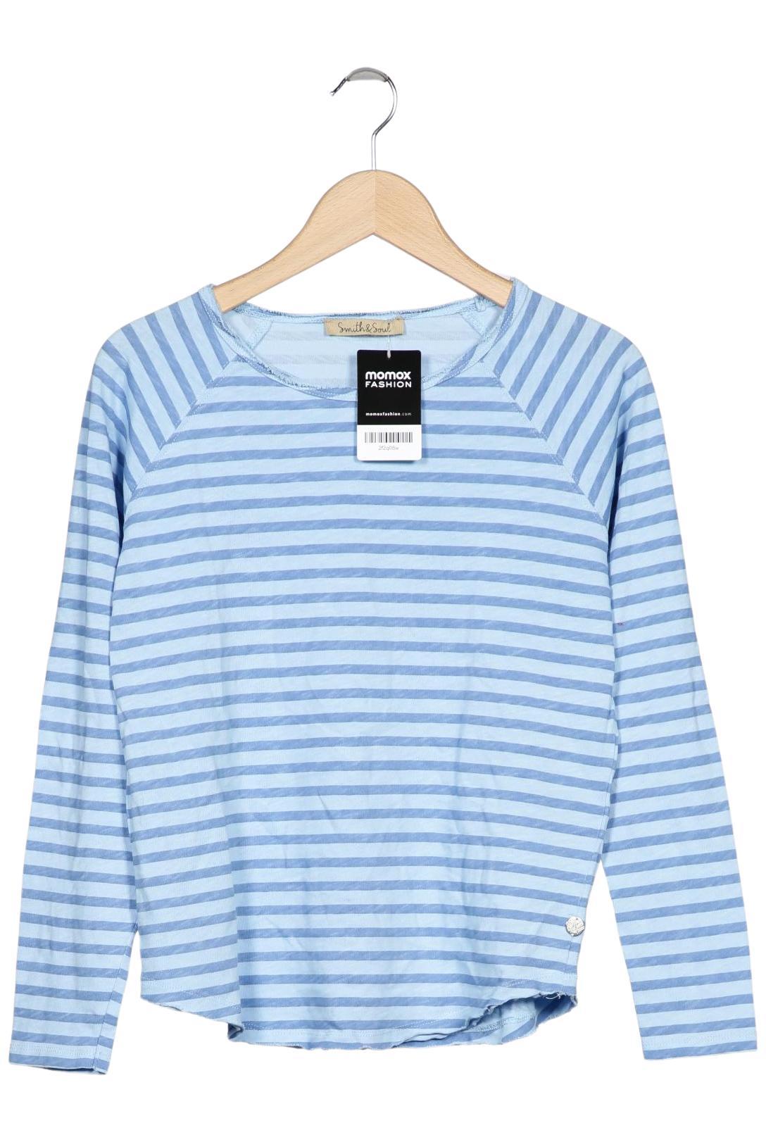 

Smith&Soul Damen Langarmshirt, hellblau, Gr. 38