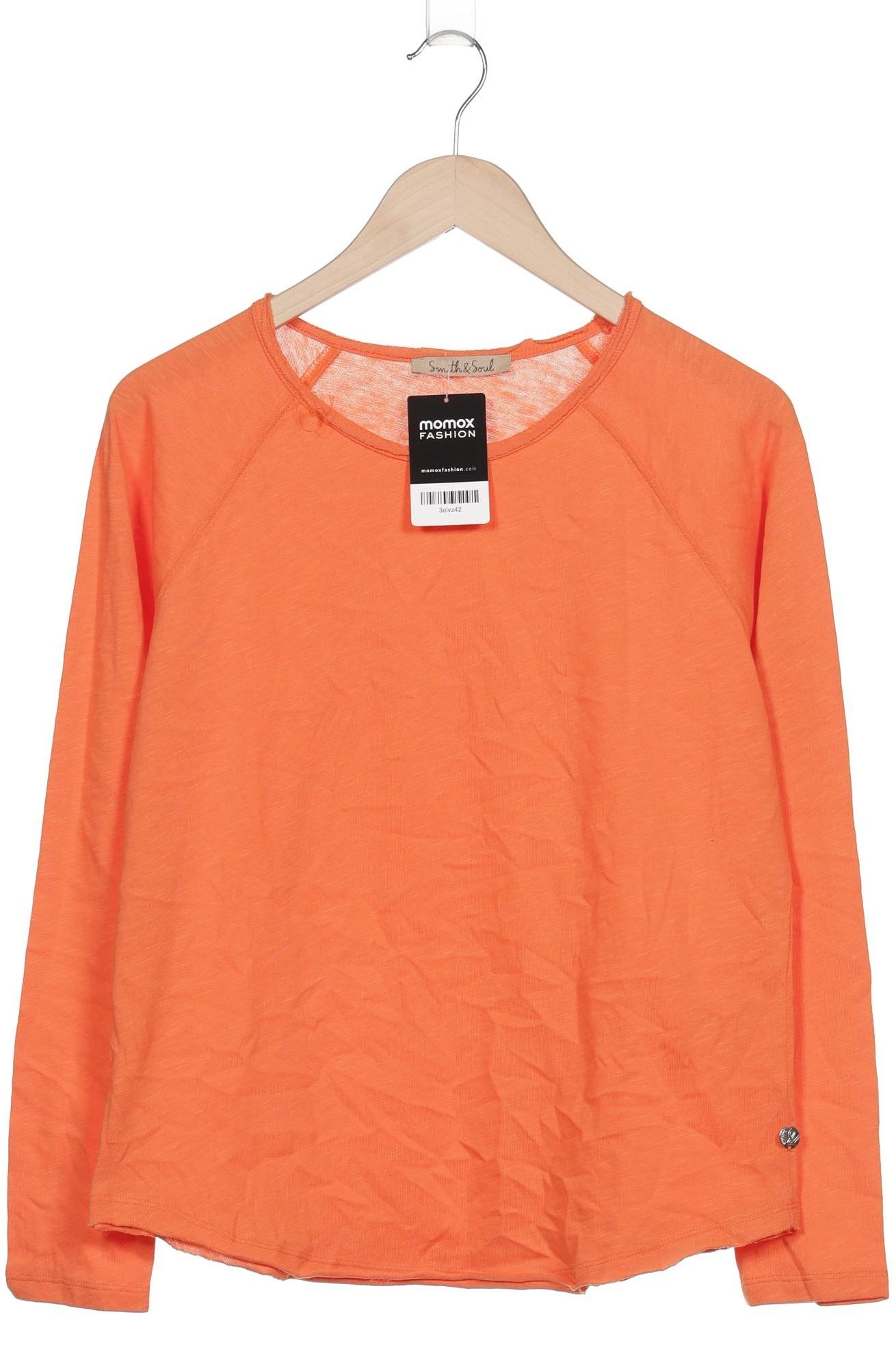 

Smith&Soul Damen Langarmshirt, orange, Gr. 38