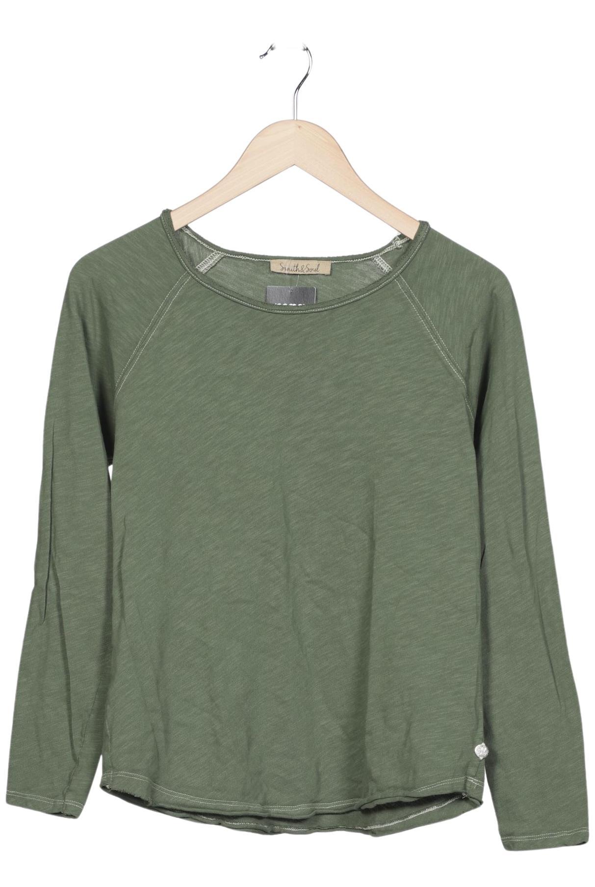 

Smith&Soul Damen Langarmshirt, grün, Gr. 38