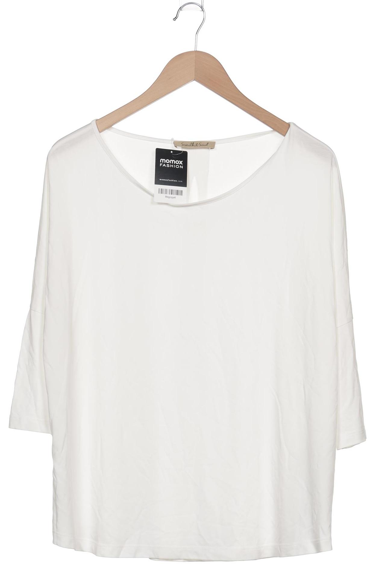 

Smith&Soul Damen Langarmshirt, weiß, Gr. 44