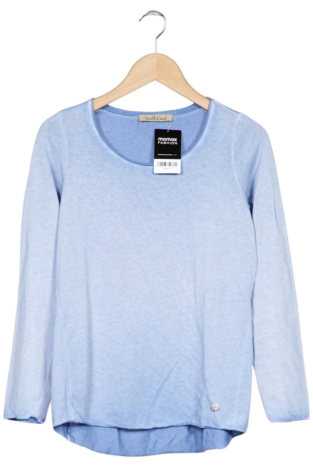 

Smith&Soul Damen Langarmshirt, hellblau, Gr. 36