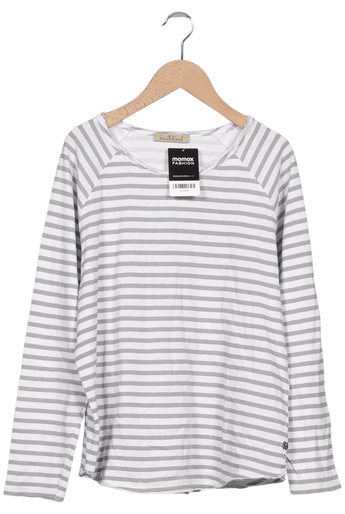 

Smith&Soul Damen Langarmshirt, weiß, Gr. 44