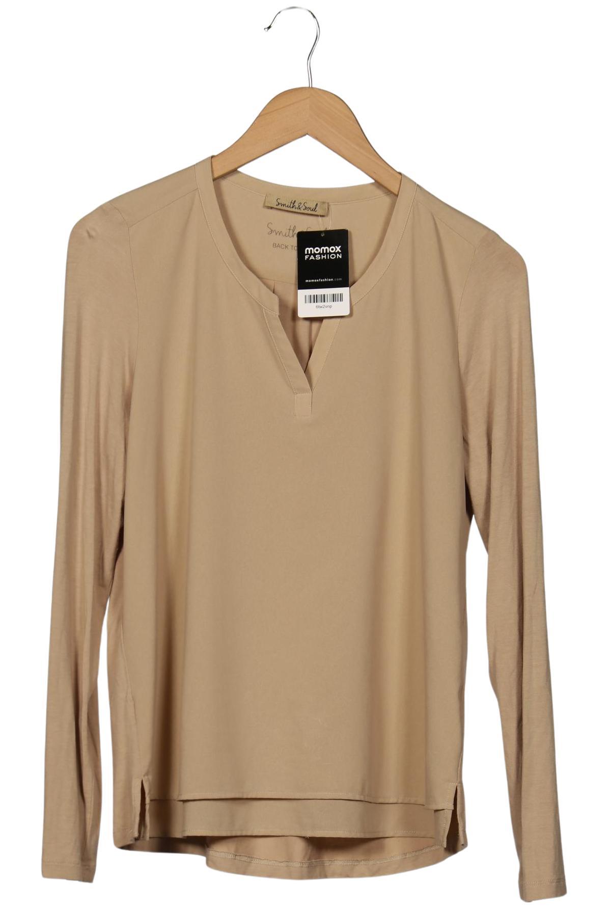 

Smith&Soul Damen Langarmshirt, beige, Gr. 38