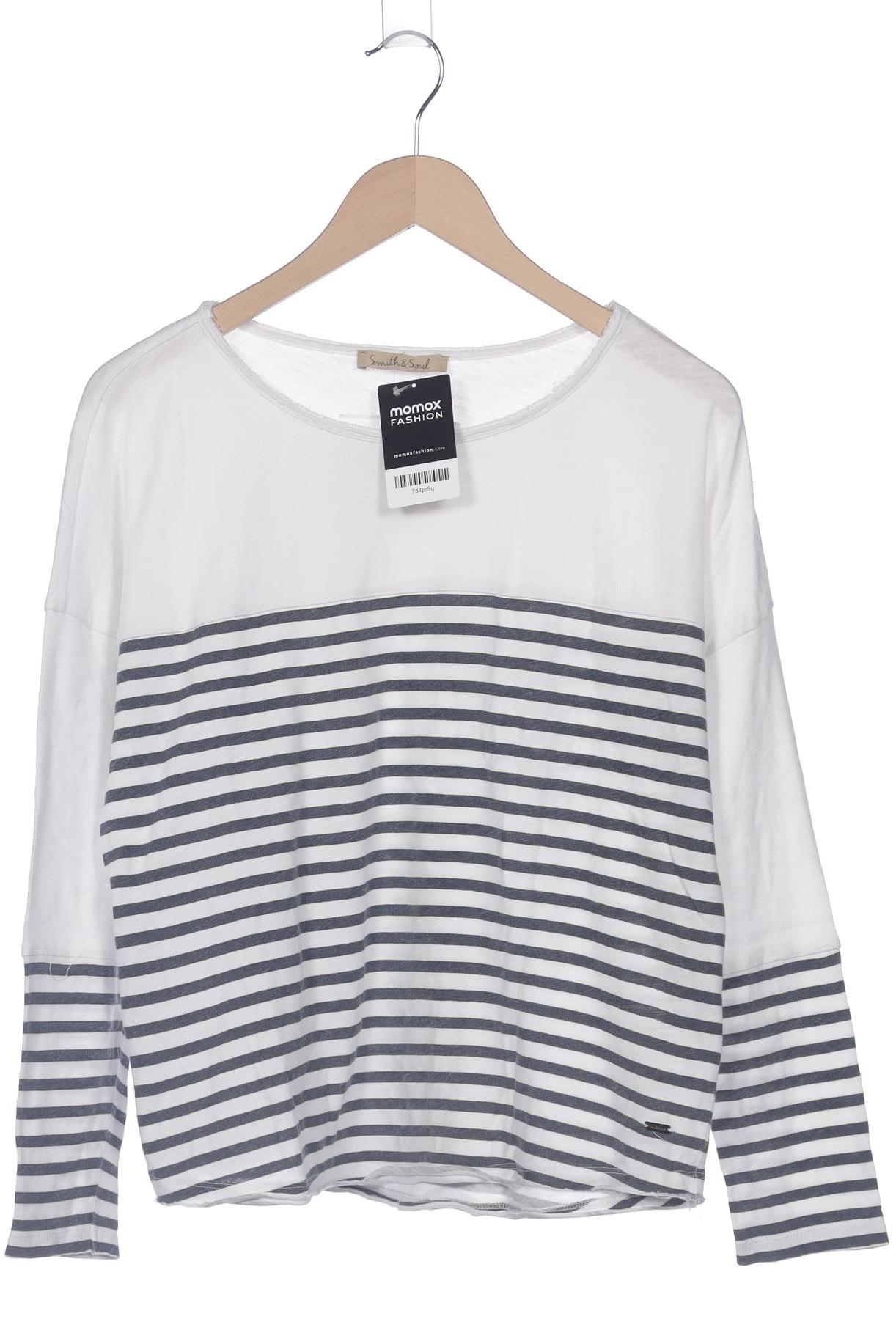 

Smith&Soul Damen Langarmshirt, weiß, Gr. 42
