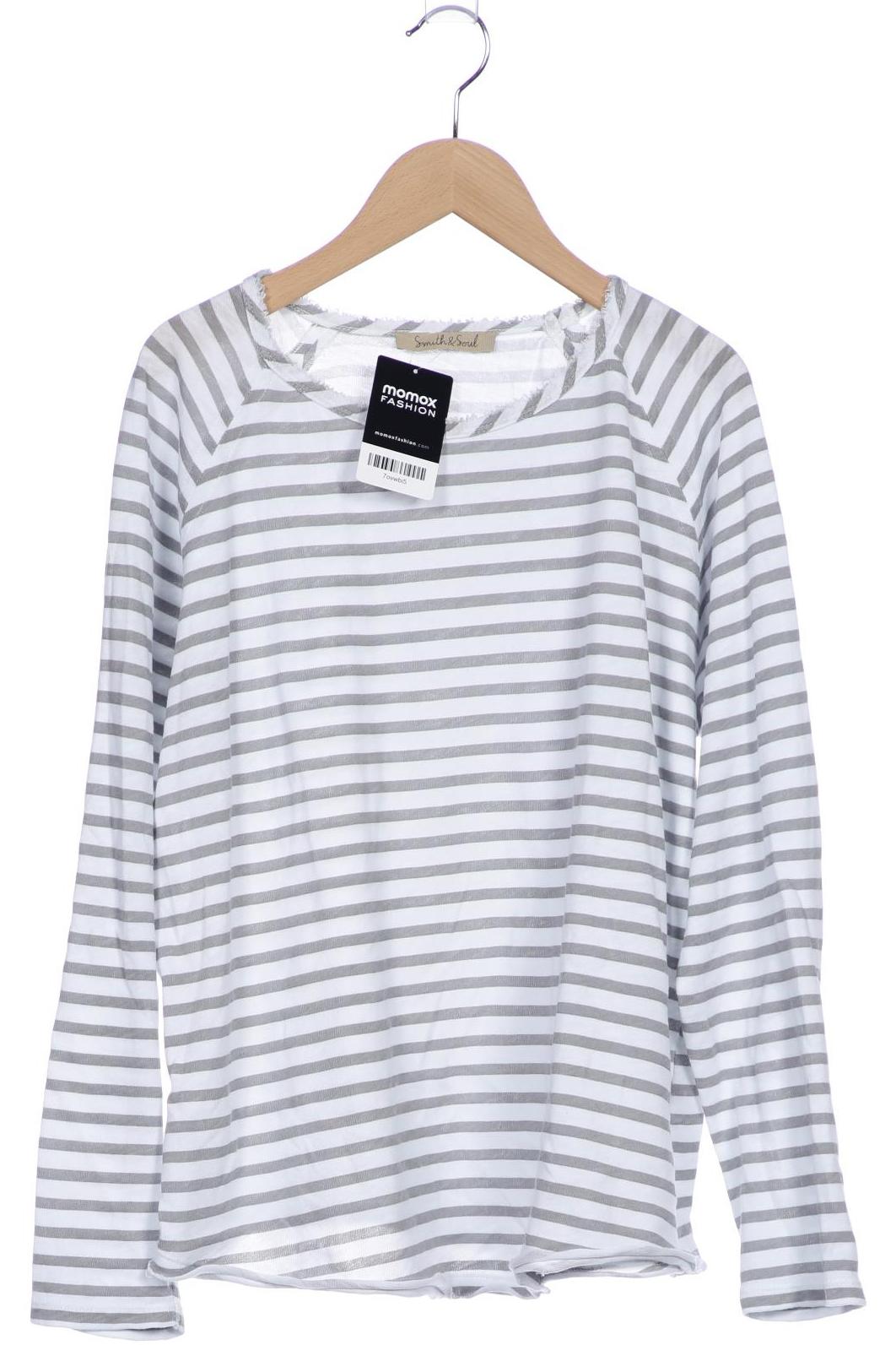 

Smith&Soul Damen Langarmshirt, weiß, Gr. 44