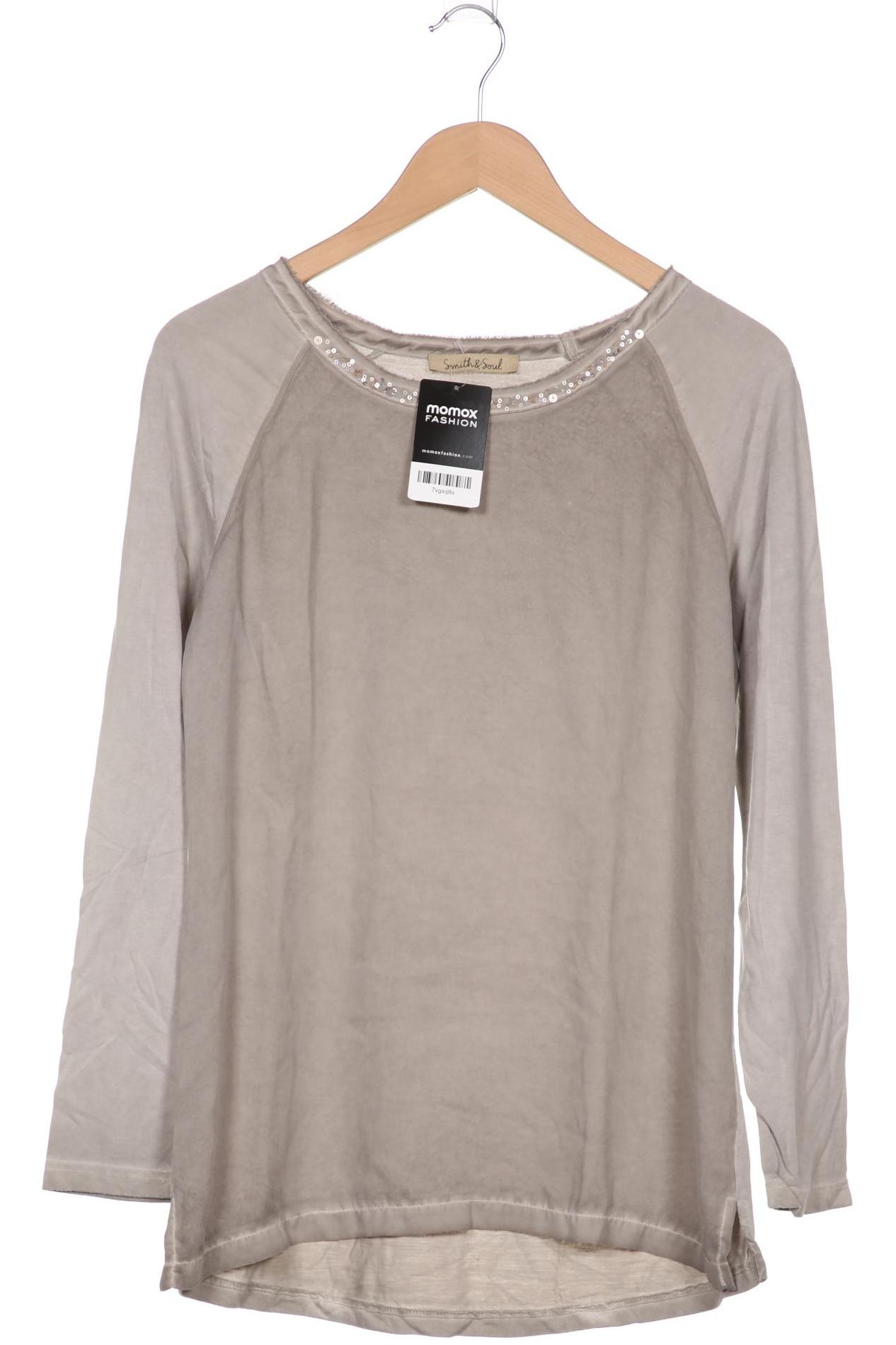 

Smith&Soul Damen Langarmshirt, grau, Gr. 38