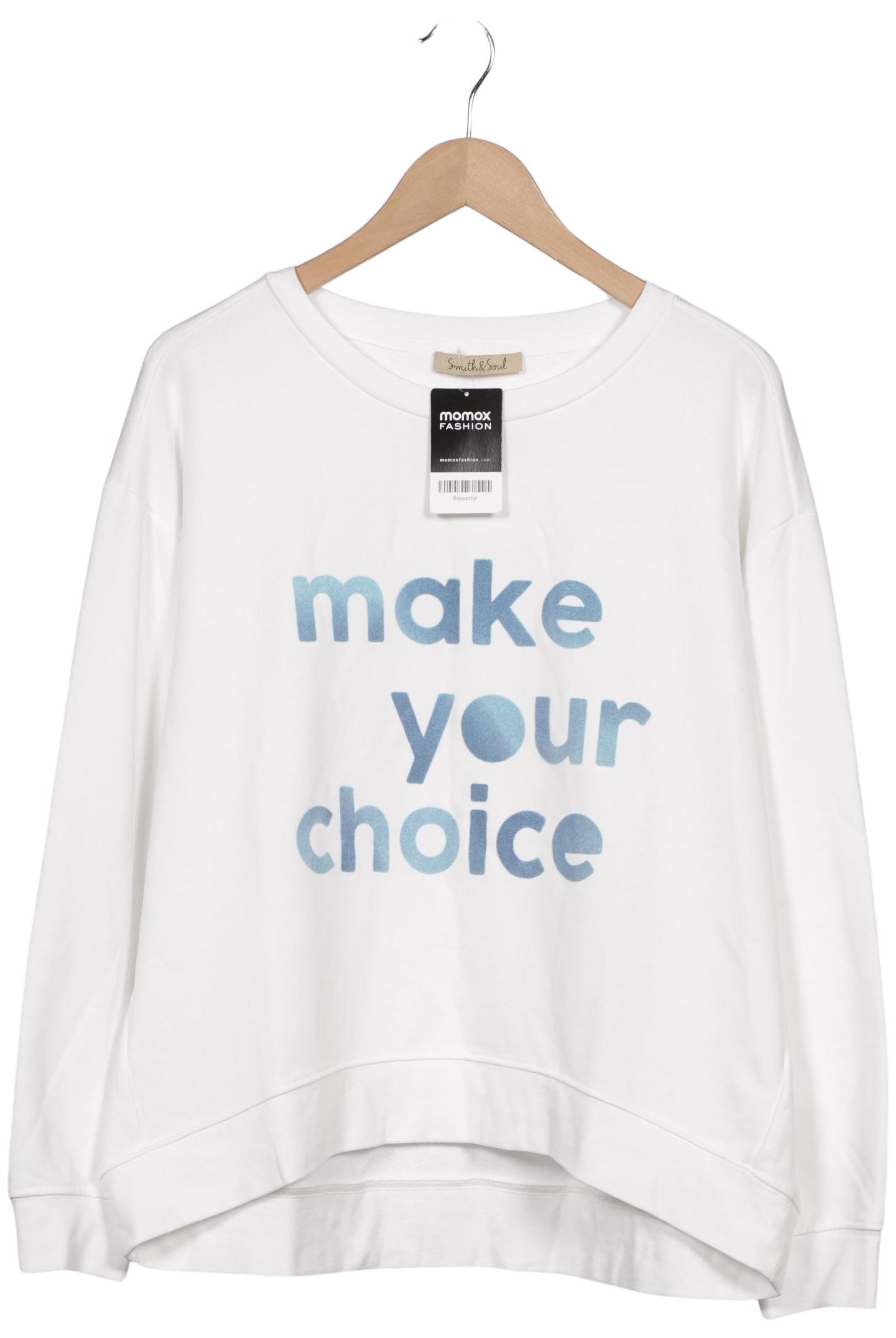 

Smith&Soul Damen Sweatshirt, weiß, Gr. 42