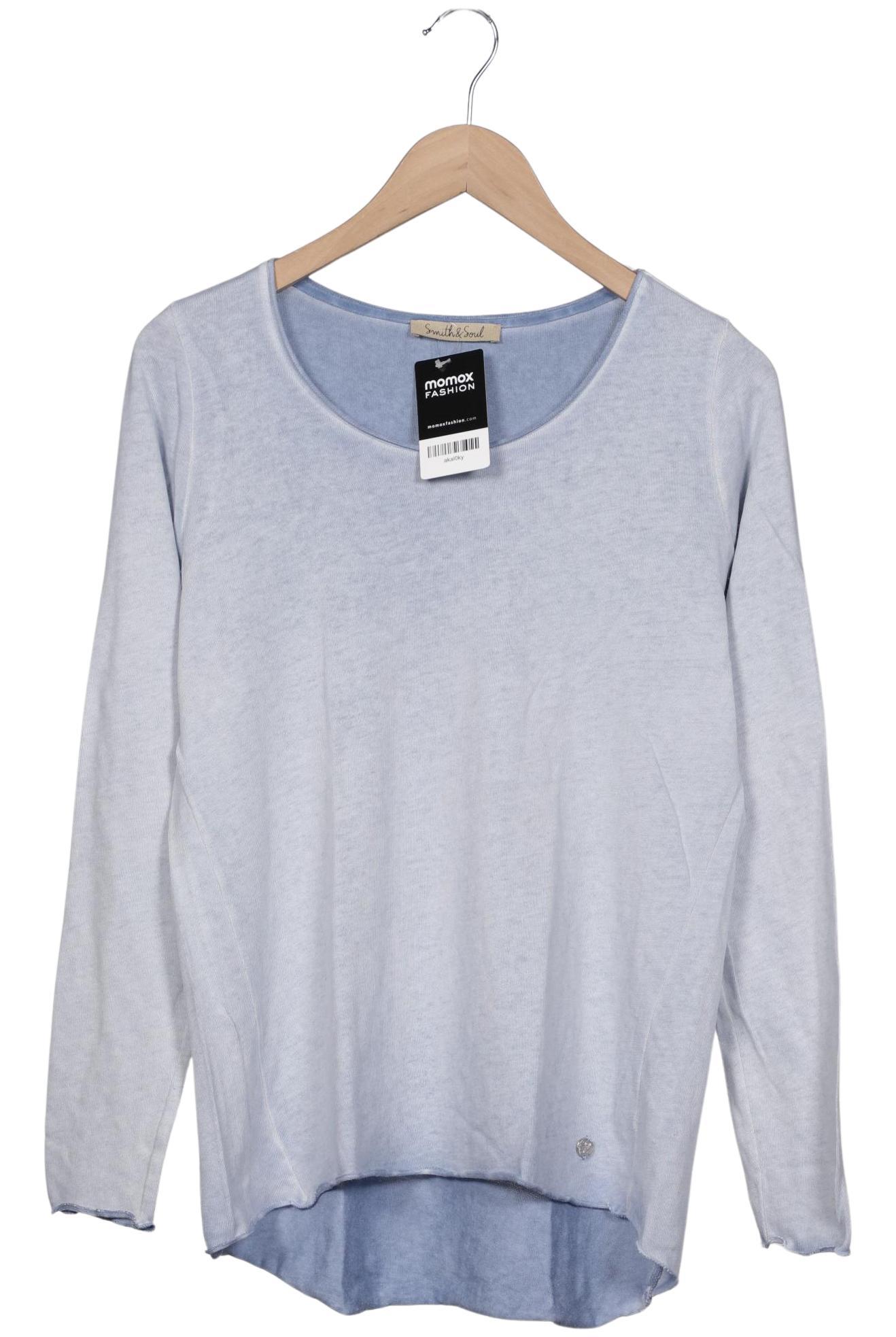 

Smith&Soul Damen Langarmshirt, hellblau, Gr. 38