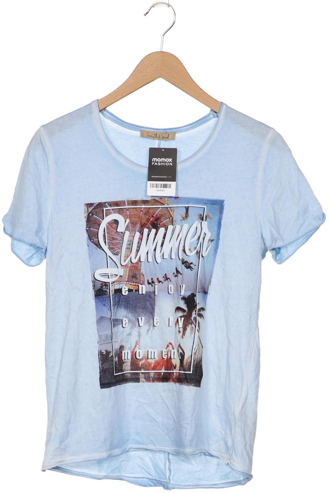 

Smith&Soul Damen T-Shirt, hellblau, Gr. 38