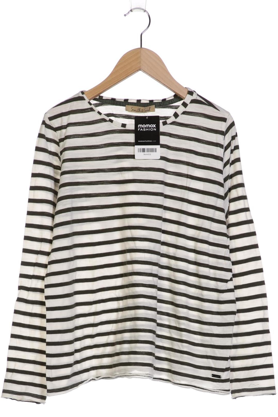 

Smith&Soul Damen Langarmshirt, weiß, Gr. 38