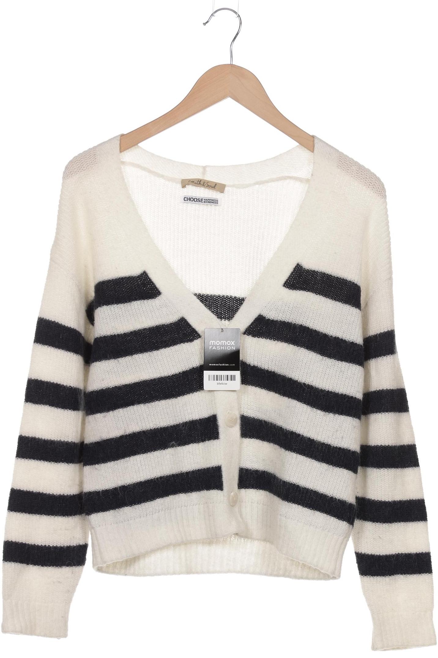 

Smith&Soul Damen Strickjacke, weiß, Gr. 34
