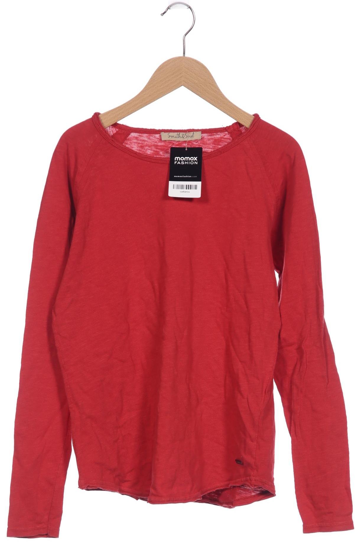 

Smith&Soul Damen Langarmshirt, rot, Gr. 36