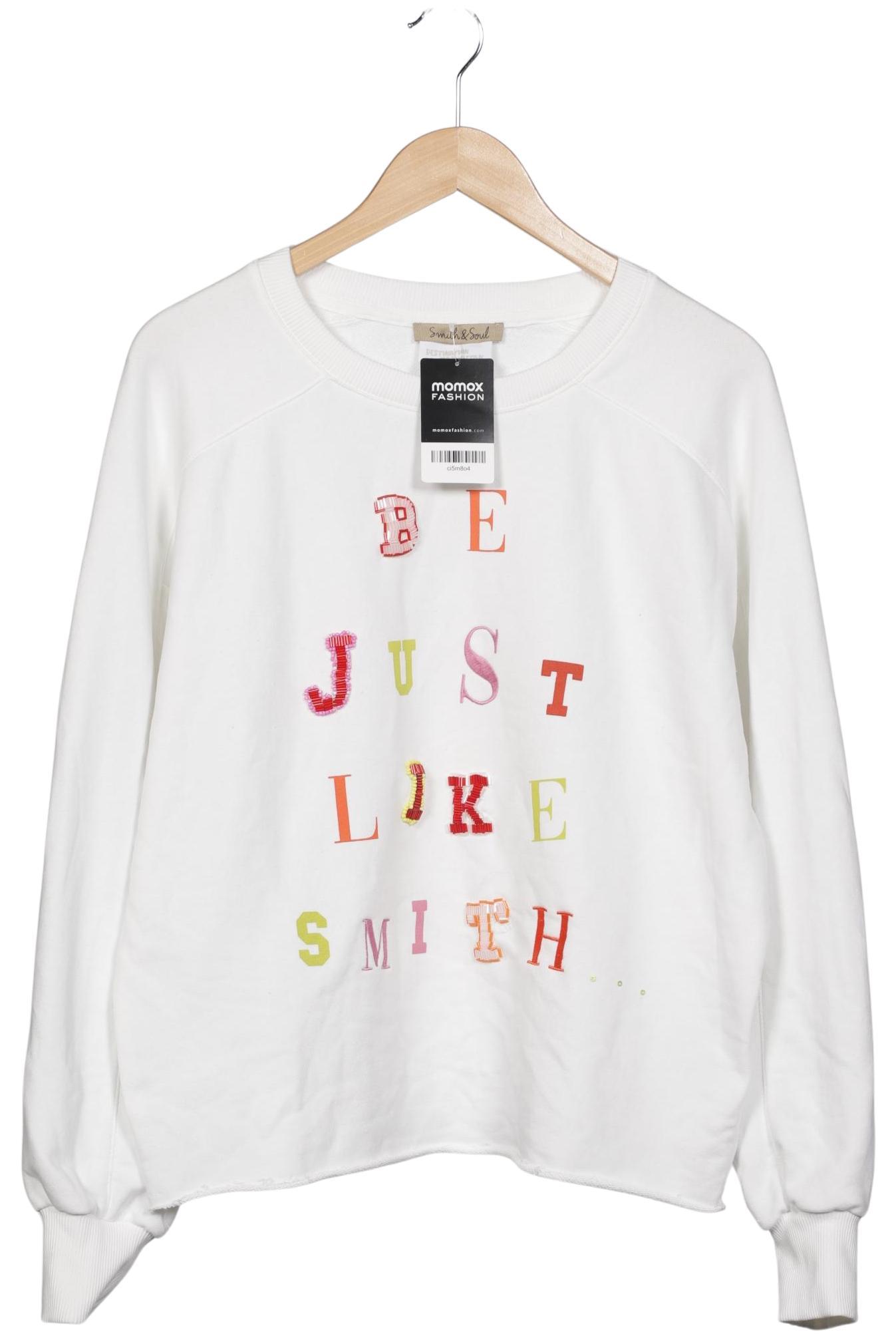 

Smith&Soul Damen Sweatshirt, weiß, Gr. 38
