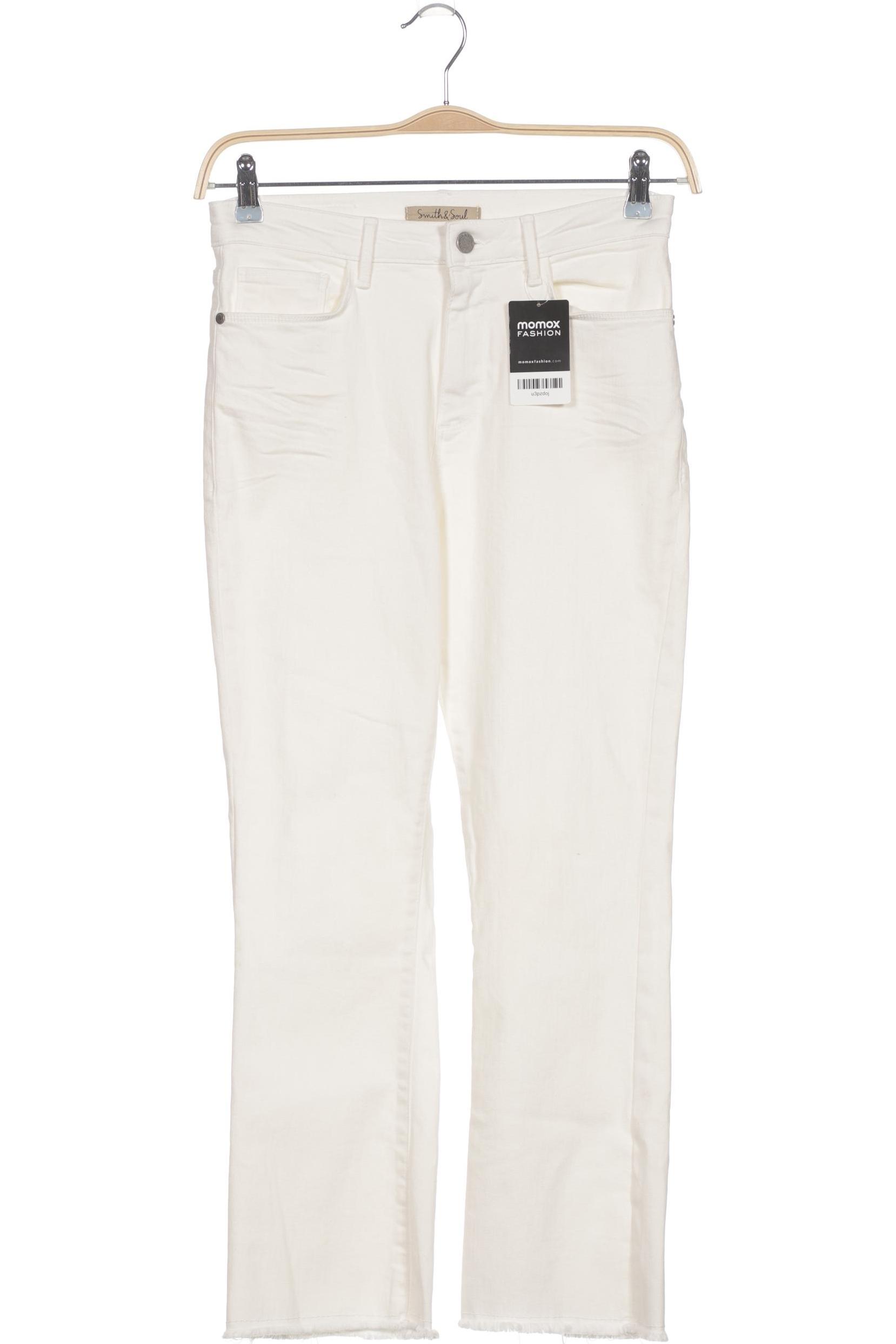 

Smith&Soul Damen Jeans, weiß, Gr. 0