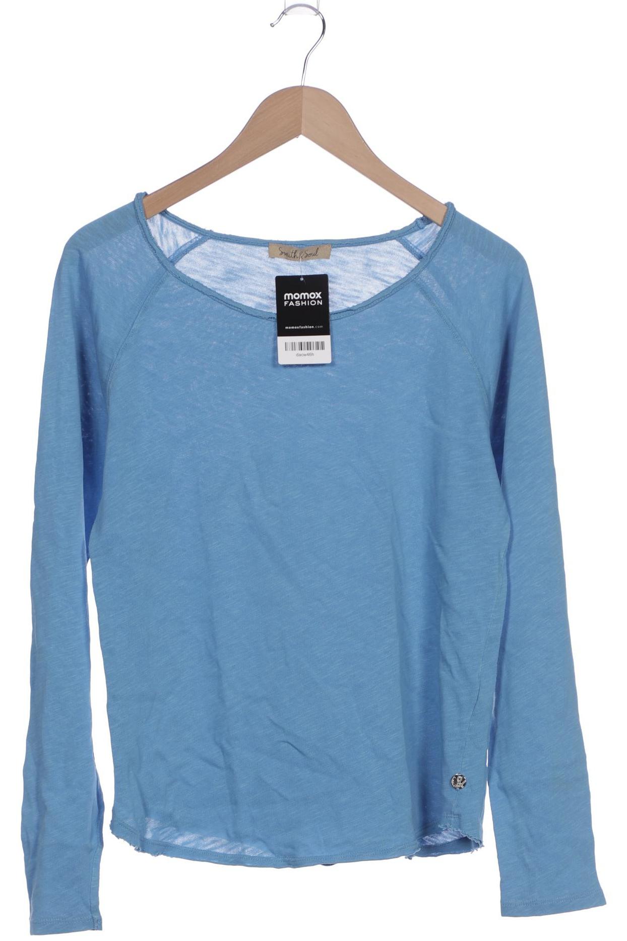 

Smith&Soul Damen Langarmshirt, blau, Gr. 34