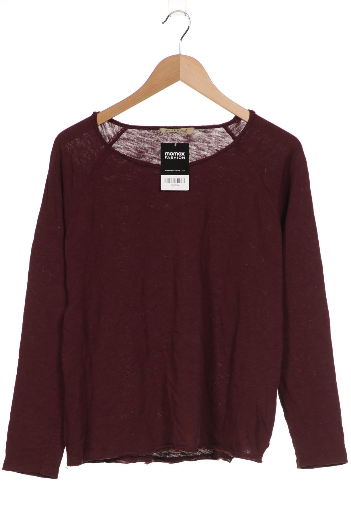 

SmithSoul Damen Langarmshirt, bordeaux