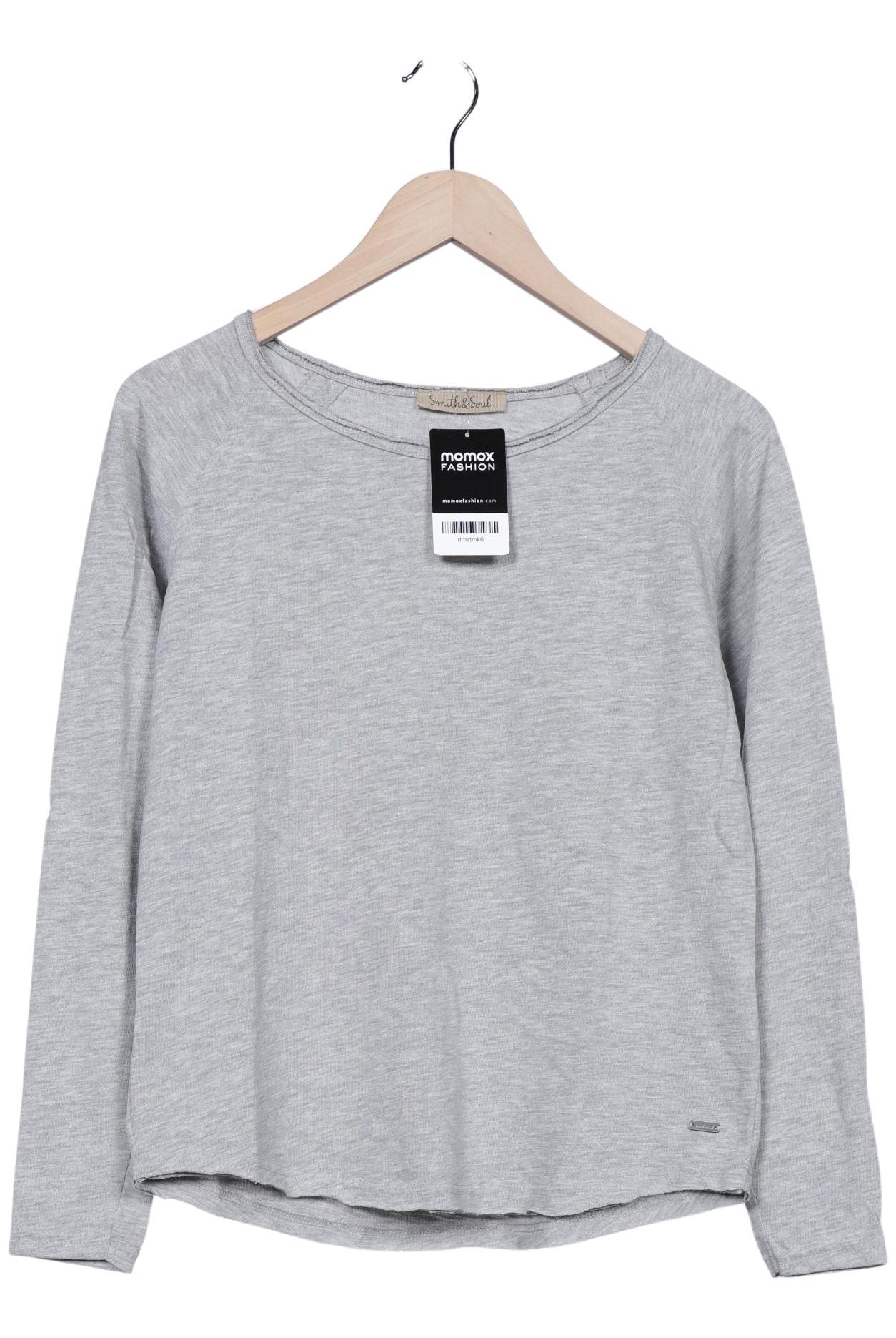 

Smith&Soul Damen Langarmshirt, grau, Gr. 34