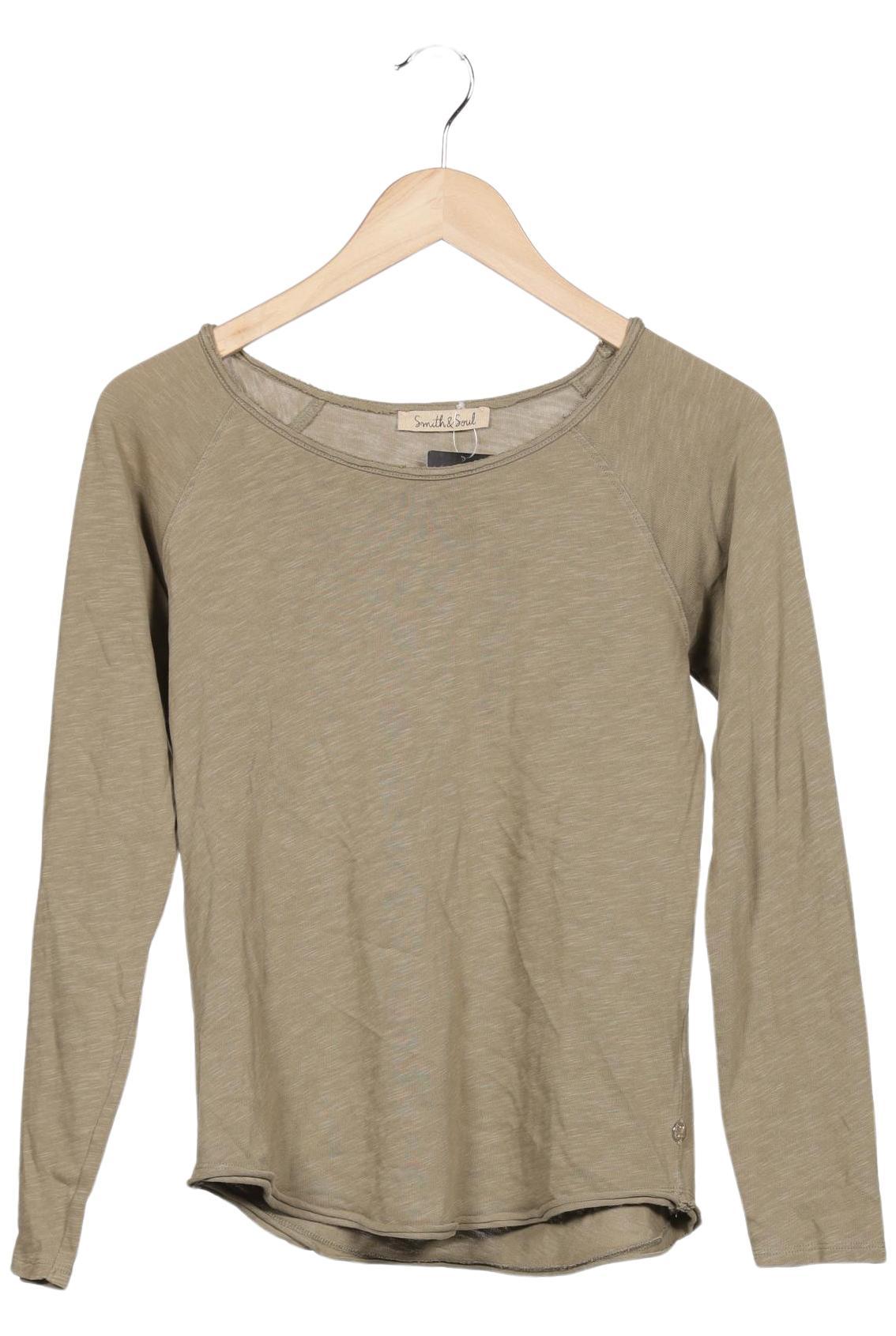 

Smith&Soul Damen Langarmshirt, grün, Gr. 34